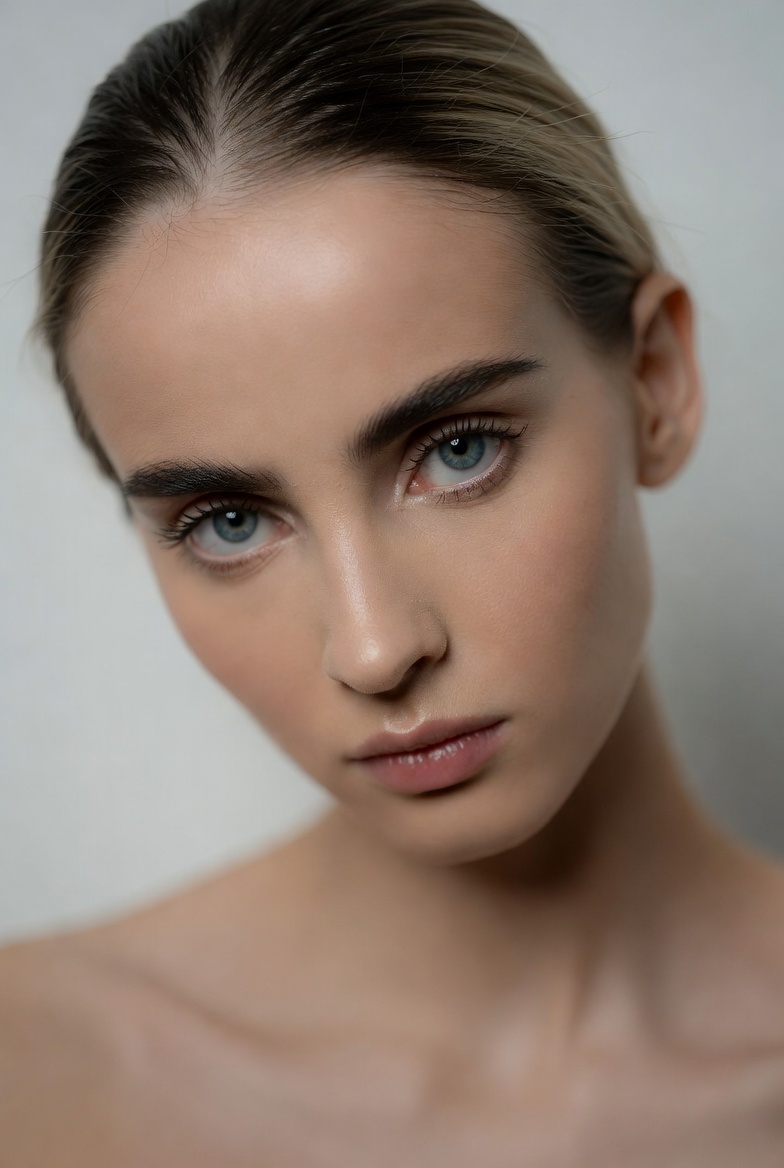 Resultado de microblading de cejas en Jessica Londoño